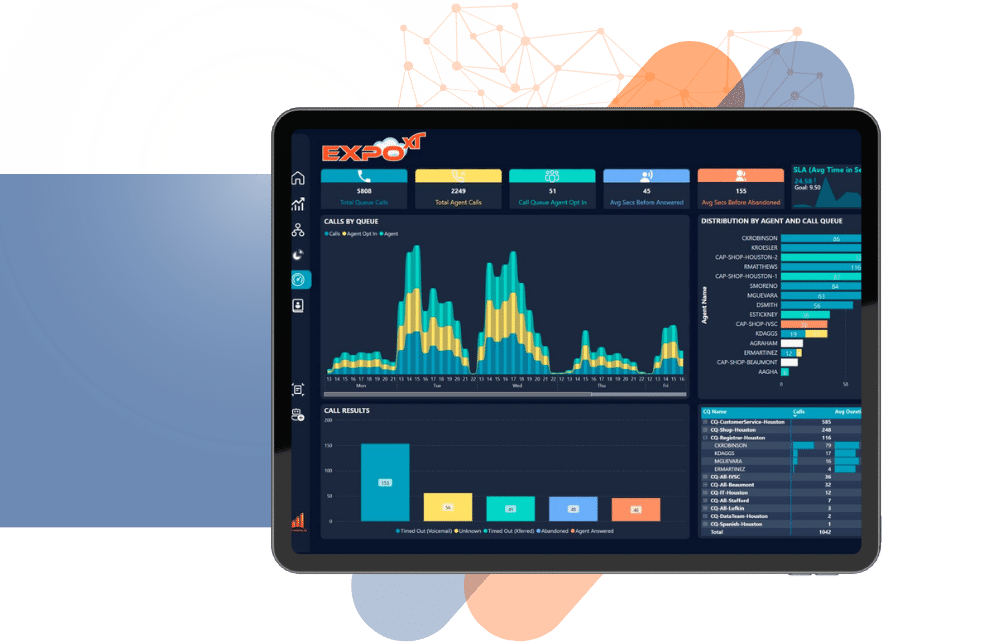 Expo XT dashboard for Zoom