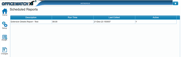 screenshot showing XT2 dashboard for call reporting