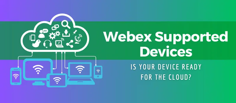 Header image showing webex icons in green and purple