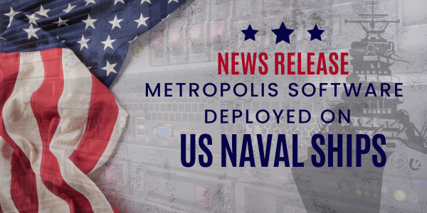 image of US navy ship with news release