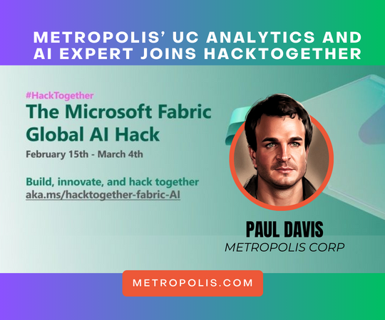 banner for Microsoft Fabric AI HackTogether event