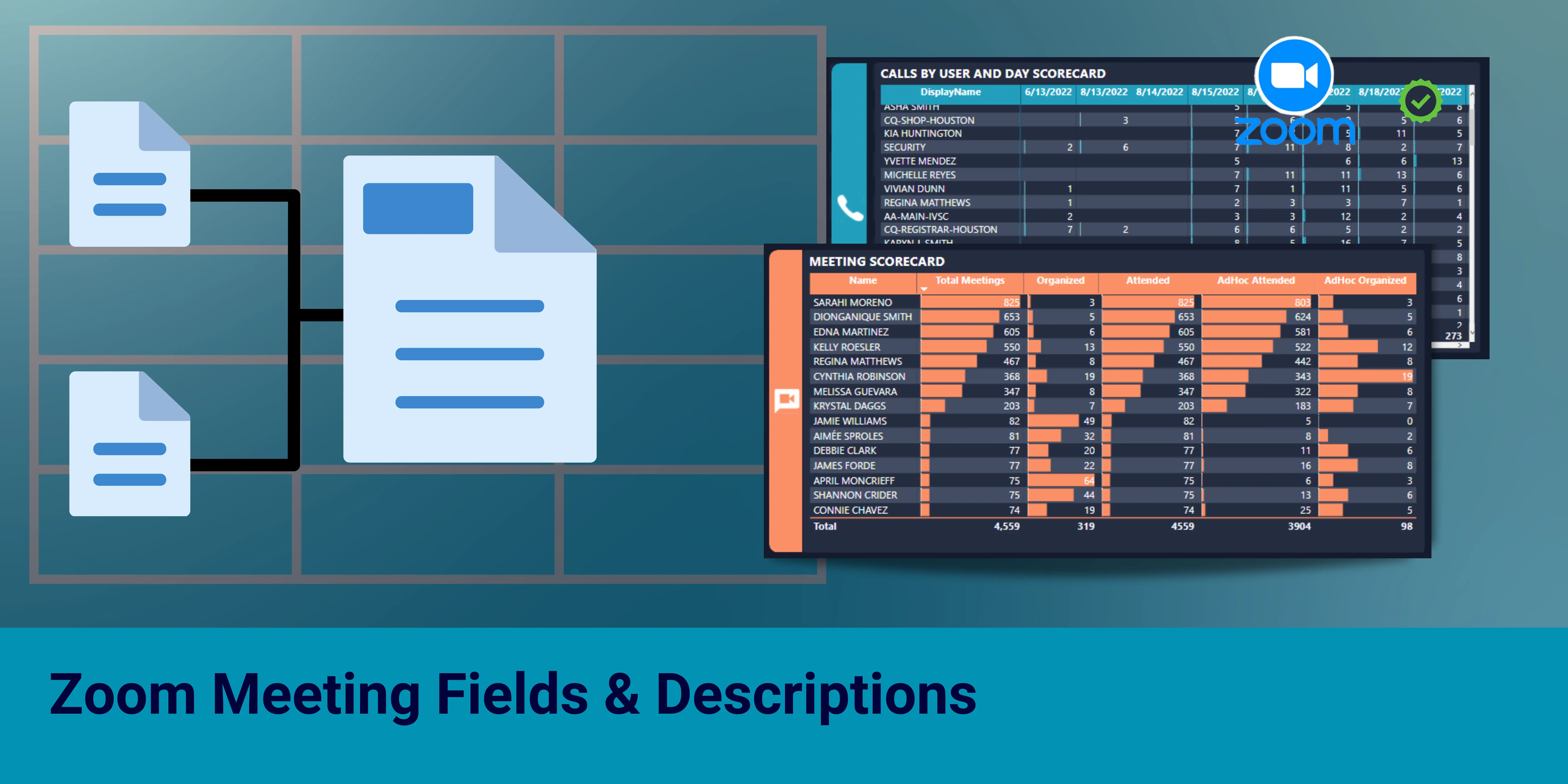 banner image of tables for Zoom Meetings